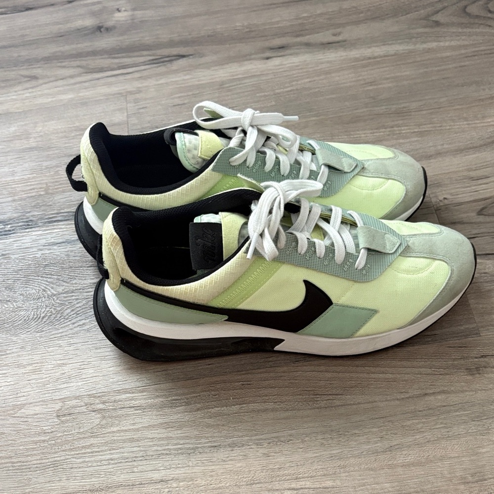 Nike Lime and Black Athletic Shoes